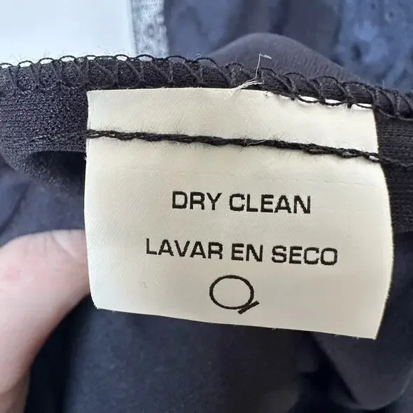 Marina Black Lace Dress - Size 20W - Made in USA - Picture 8 of 9